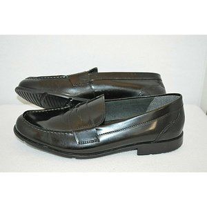 Rockport adiPRENE By Adidas Mens Casual Dress Black Leather Shoes sz 10.5 M